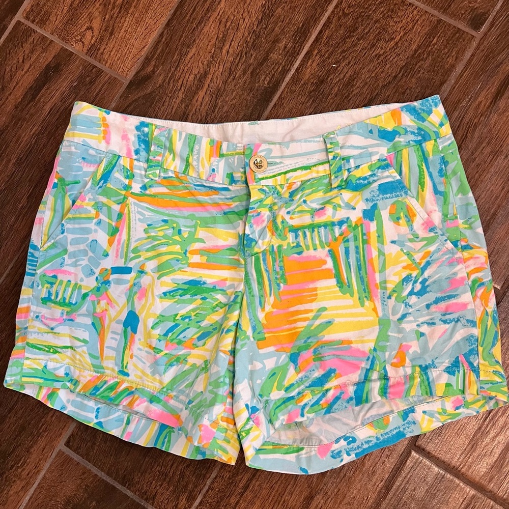 Lilly Pulitzer Multicolor Tropical Print Women's Callahan Shorts